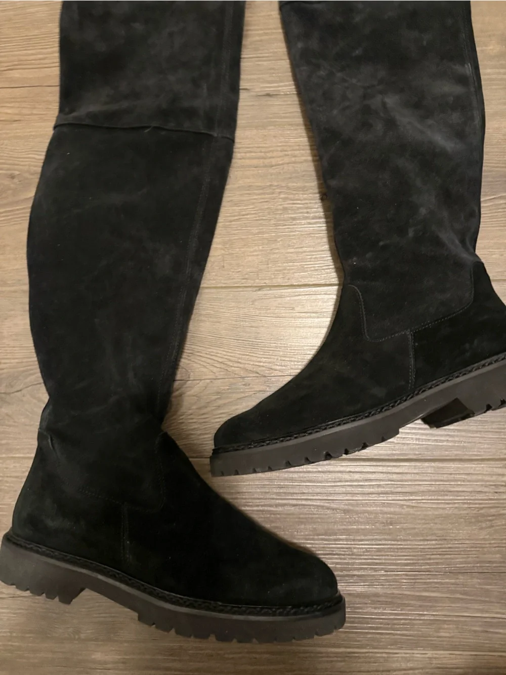 Aquatalia Suede Mire Waterproof Over The Knee Boots Size 8